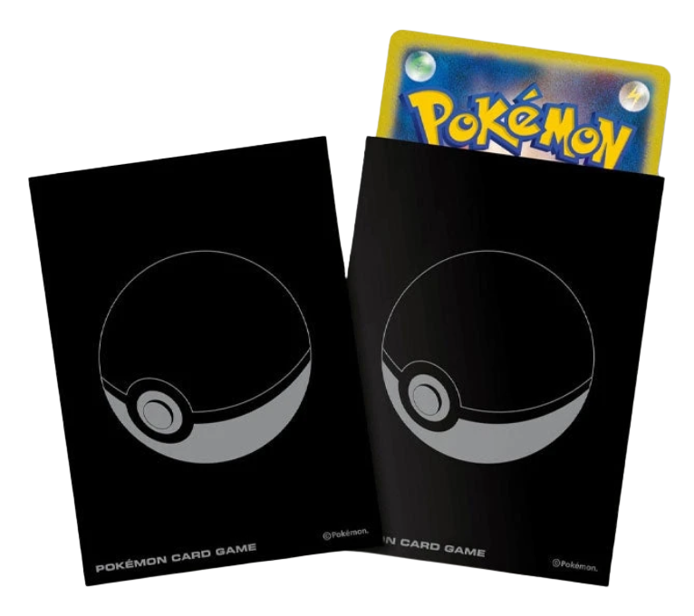 Pokemon Center Black Pokeball Sleeves