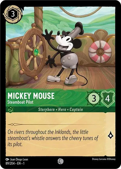 Mickey Mouse - Steamboat Pilot - Normal - 89/204