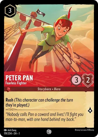 Peter Pan - Fearless Fighter - Normal - 119/204