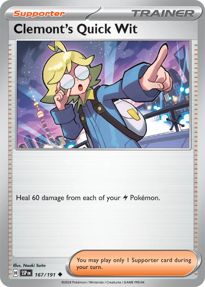 Clemont's Quick Wit - Normal