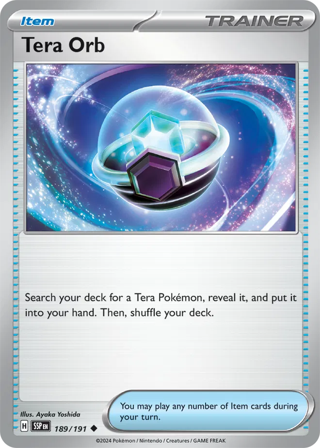Tera Orb - Reverse Holofoil