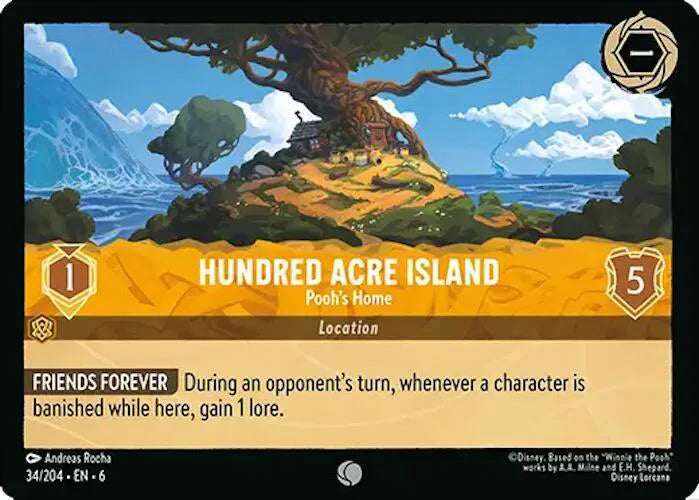 Hundred Acre Island - Pooh's Home - Normal - 34/204