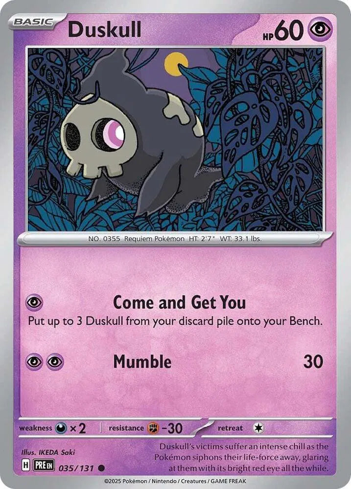 Duskull - Normal - 035/131