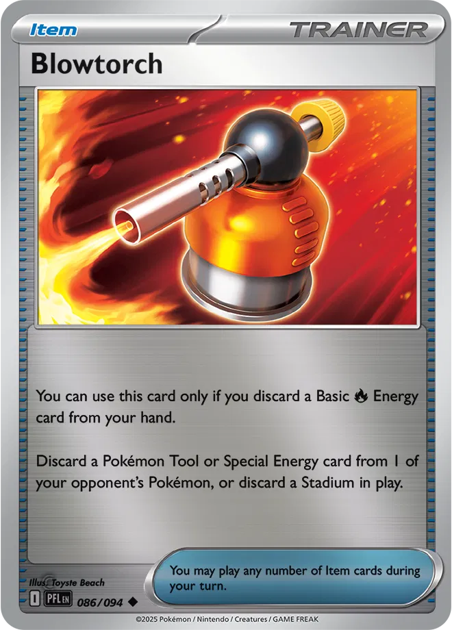 Blowtorch - Reverse Holofoil