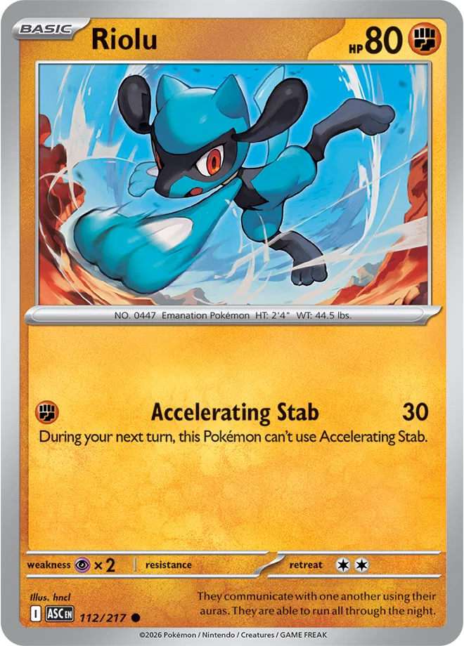 Riolu - Normal - 112/217