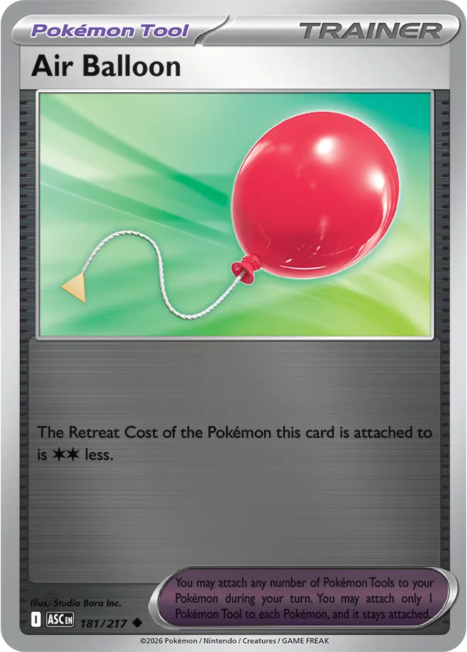 Air Balloon - Reverse Holofoil