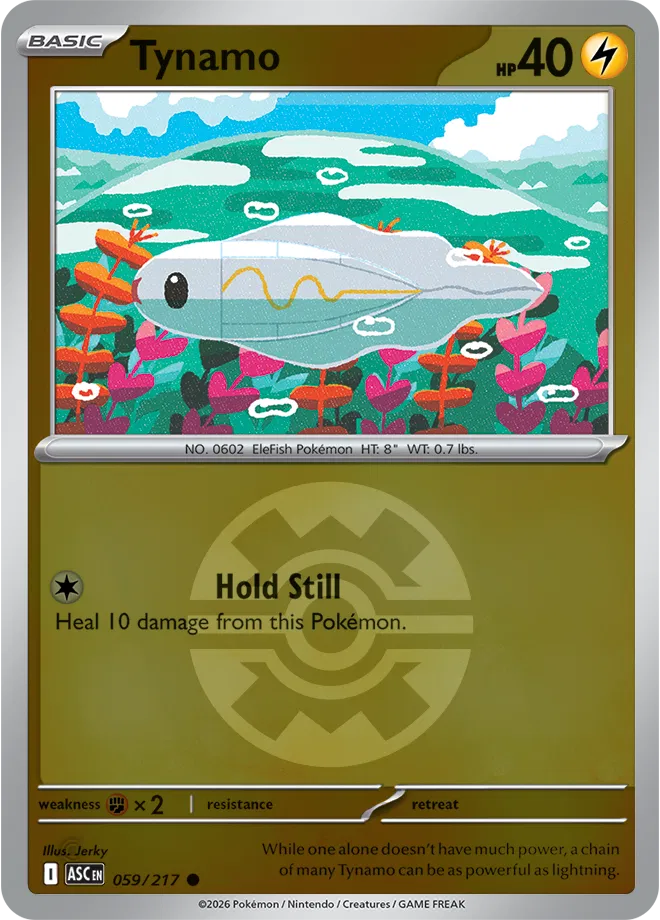 Tynamo (Quick Ball) - Reverse Holofoil - 059/217