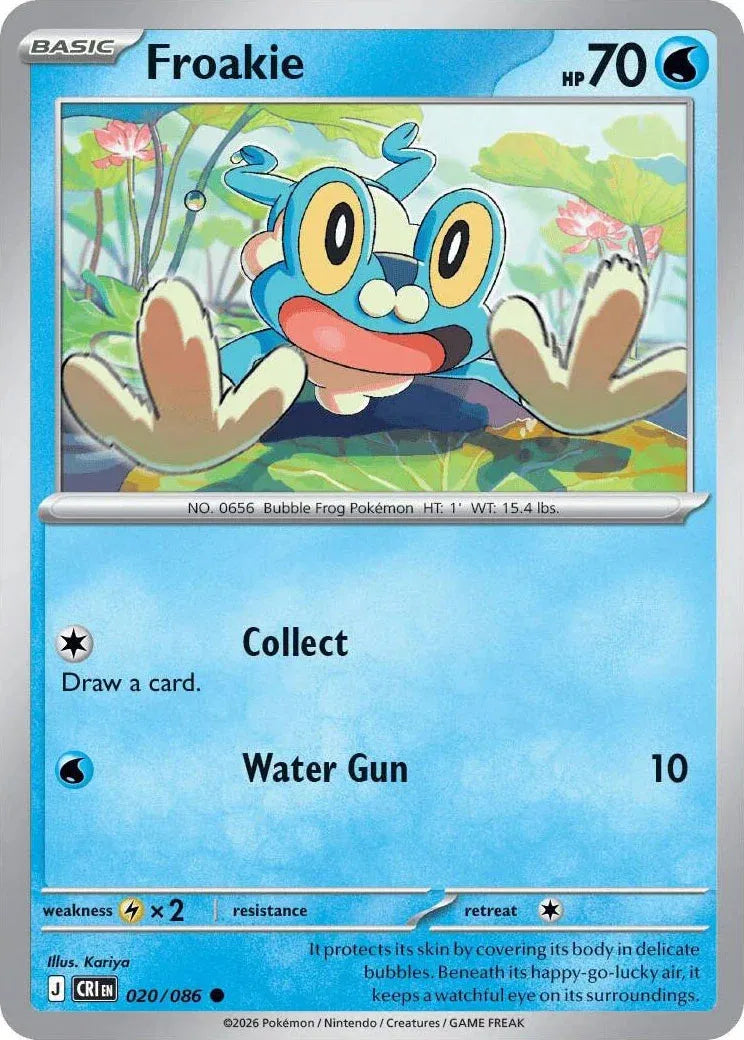 Froakie - Normal - 020/086