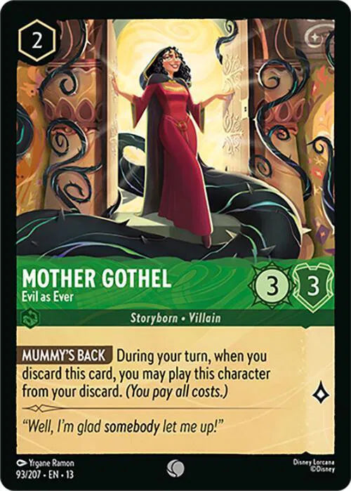 Mother Gothel - Evil as Ever - Cold Foil - 93/207