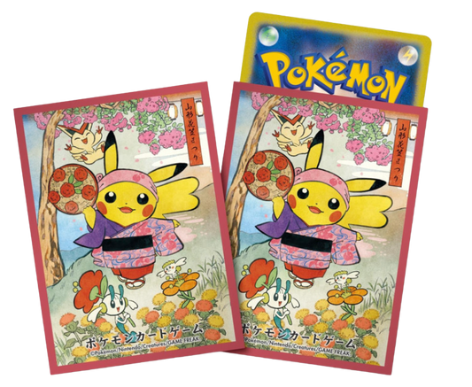 Pokemon Center Limited Edition Hanagasa Festival Deck Sleeves