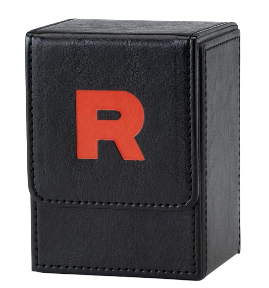 Pokemon Center 2025 Team Rocket Leather Deck Box