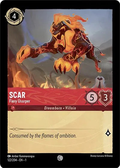 Scar - Fiery Usurper - Normal - 122/204