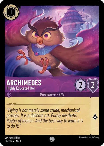 Archimedes - Highly Educated Owl - Normal - 36/204
