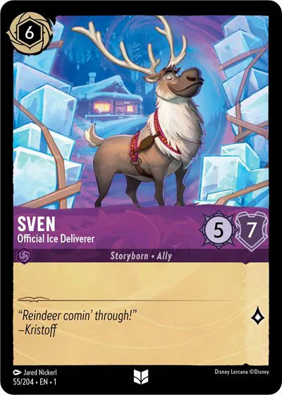 Sven - Official Ice Deliverer - Cold Foil - 55/204