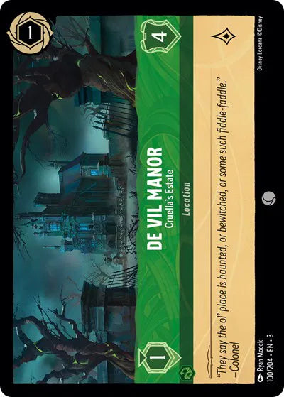 De Vil Manor - Cruella's Estate - Normal - 100/204
