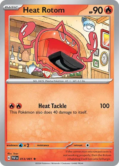 Heat Rotom - Rare - 013/091
