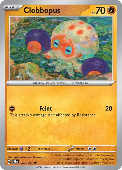 Clobbopus - Reverse Holofoil - 051/091