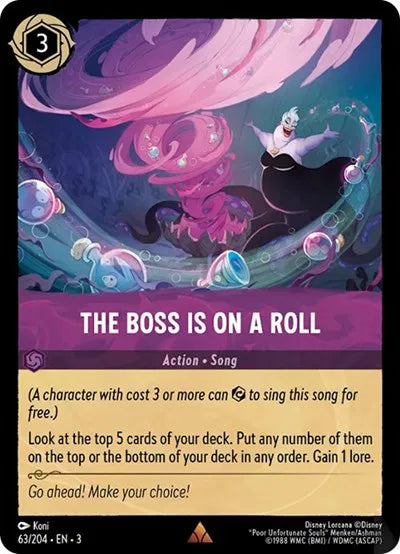 The Boss is on a Roll - Normal - 63/204