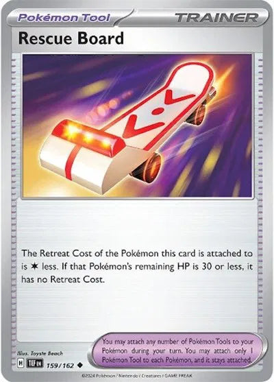 Rescue Board - Reverse Holofoil