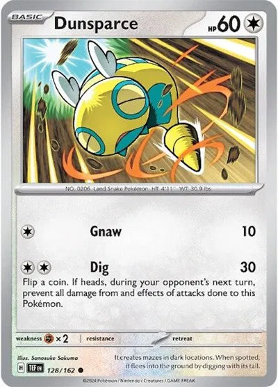 Dunsparce - Normal - 128/162