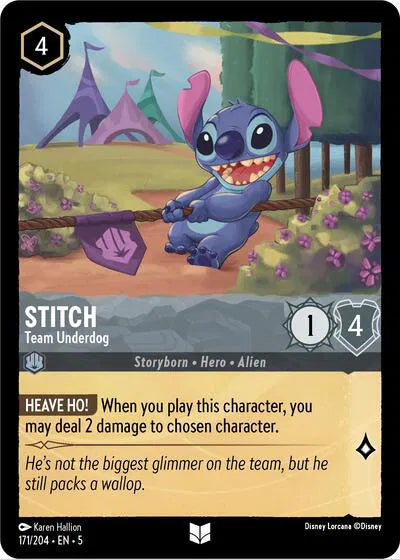 Stitch - Team Underdog - Normal - 171/204