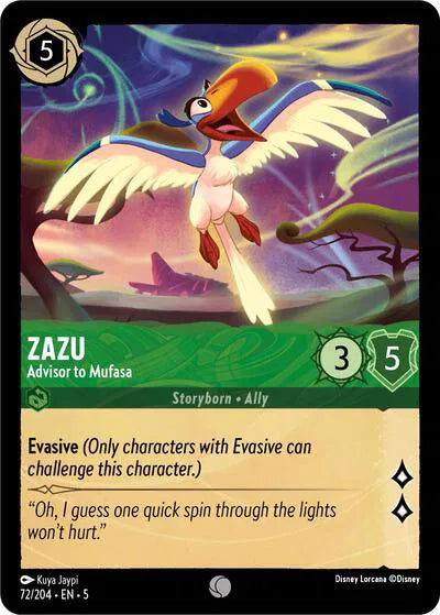 Zazu - Advisor to Mufasa - Normal - 72/204