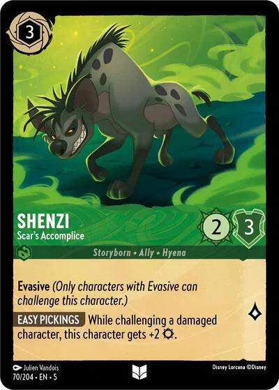 Shenzi - Scar's Accomplice - Cold Foil - 70/204