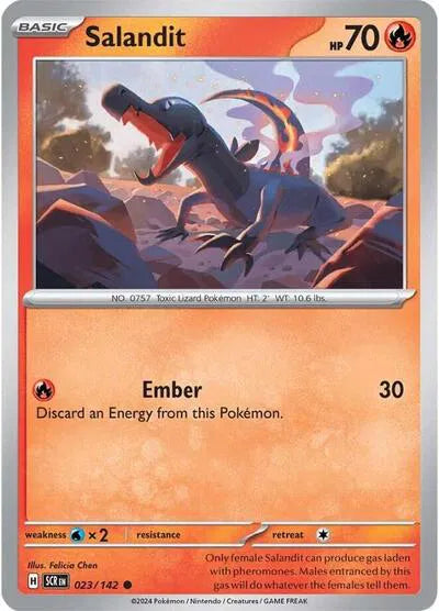 Salandit - Reverse Holofoil - 023/142