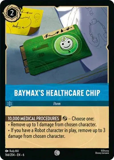 Baymax's Healthcare Chip - Normal - 166/204