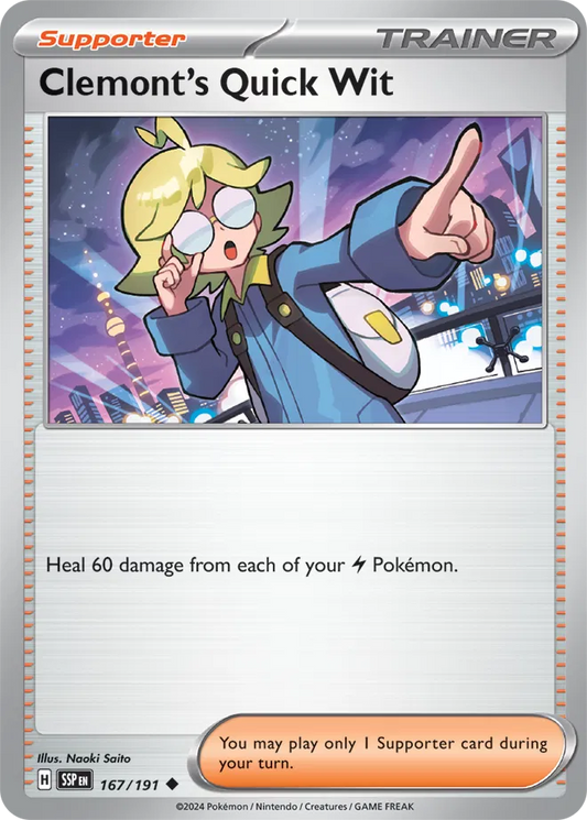 Clemont's Quick Wit - Normal
