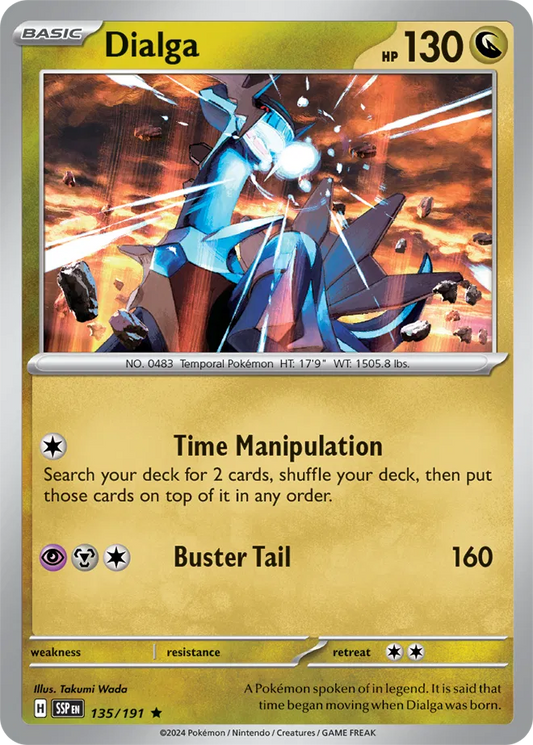 Dialga - Reverse Holofoil - 135/191