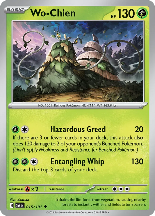 Wo-Chien - Reverse Holofoil - 015/191