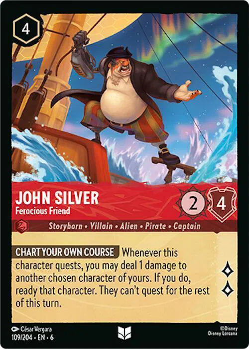 John Silver - Ferocious Friend - Normal - 109/204