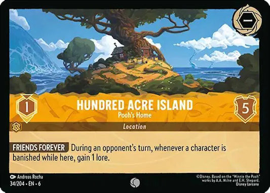 Hundred Acre Island - Pooh's Home - Normal - 34/204