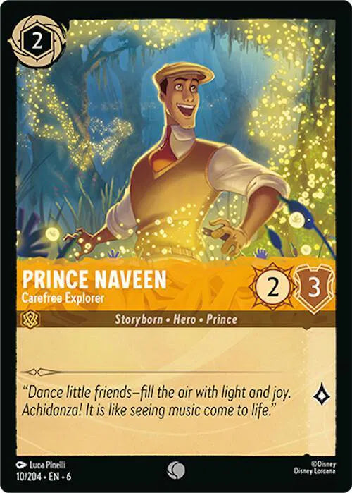 Prince Naveen - Carefree Explorer - Cold Foil - 10/204