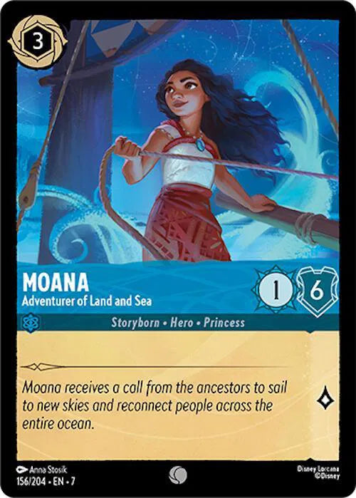 Moana - Adventurer of Land and Sea - Normal - 156/204