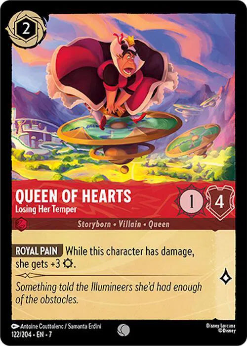 Queen of Hearts - Losing Her Temper - Normal - 122/204