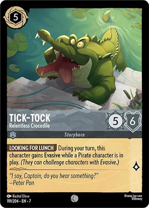 Tick-Tock - Relentless Crocodile - Normal - 191/204