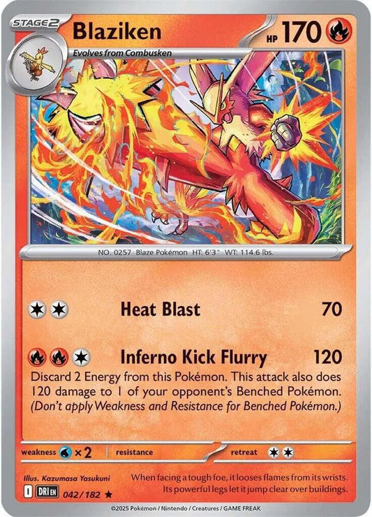 Blaziken - Rare - 042/182