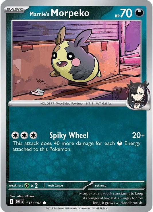 Marnie's Morpeko - Reverse Holofoil - 137/182