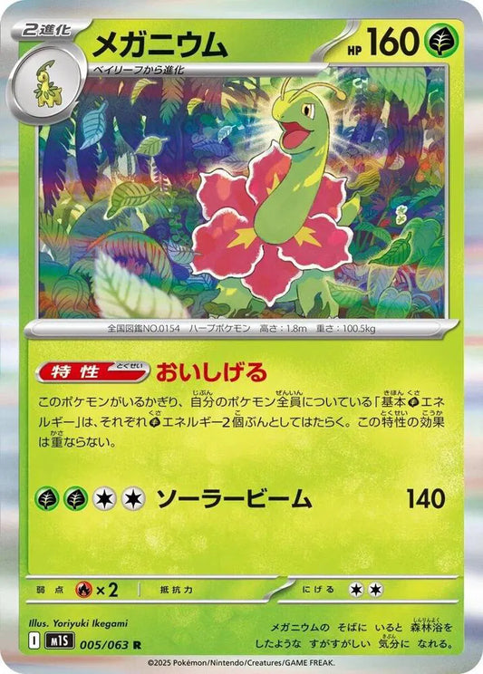 Meganium - Rare - 005/063