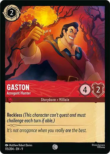 Gaston - Arrogant Hunter - Normal - 115/204
