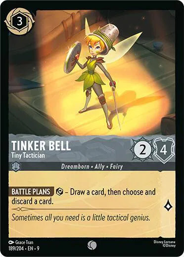 Tinker Bell - Tiny Tactician - Cold Foil - 189/204