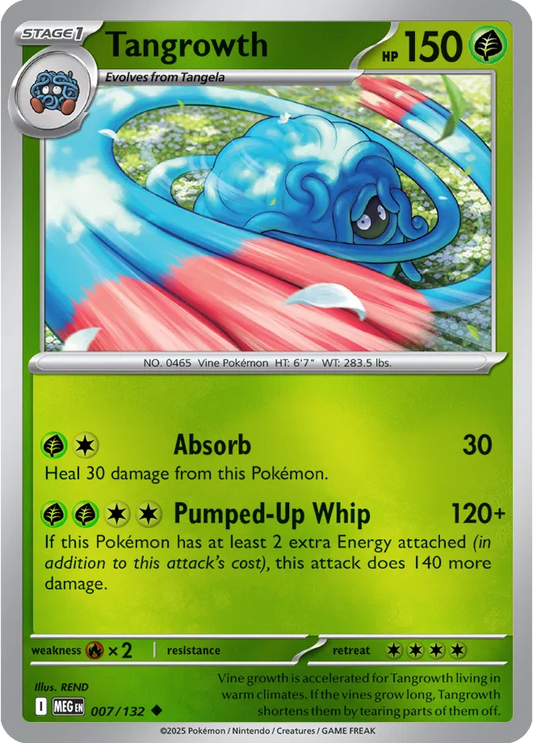 Tangrowth - Reverse Holofoil - 007/132