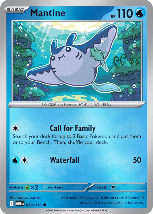 Mantine - Reverse Holofoil - 032/132