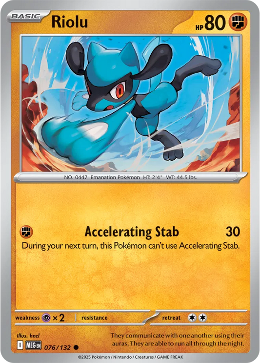 Riolu - Normal - 076/132