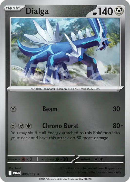 Dialga - Reverse Holofoil - 095/132