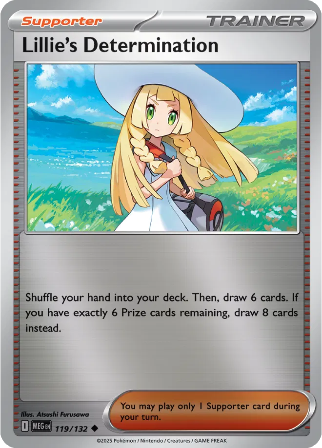 Lillie's Determination - Reverse Holofoil