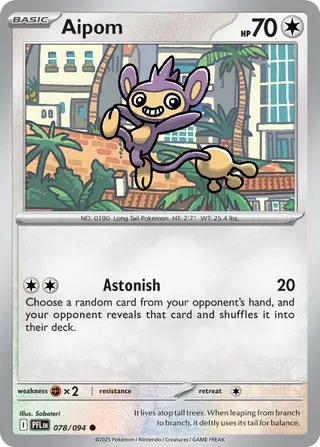 Aipom - Normal - 078/094