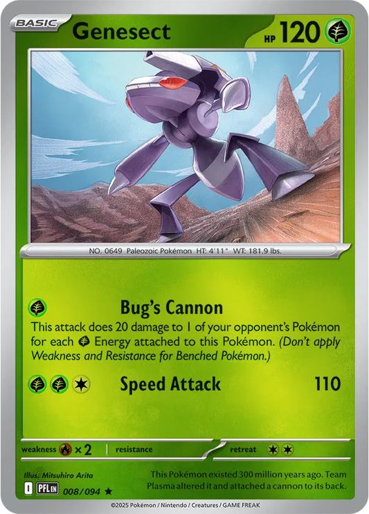 Genesect - Rare - 008/094